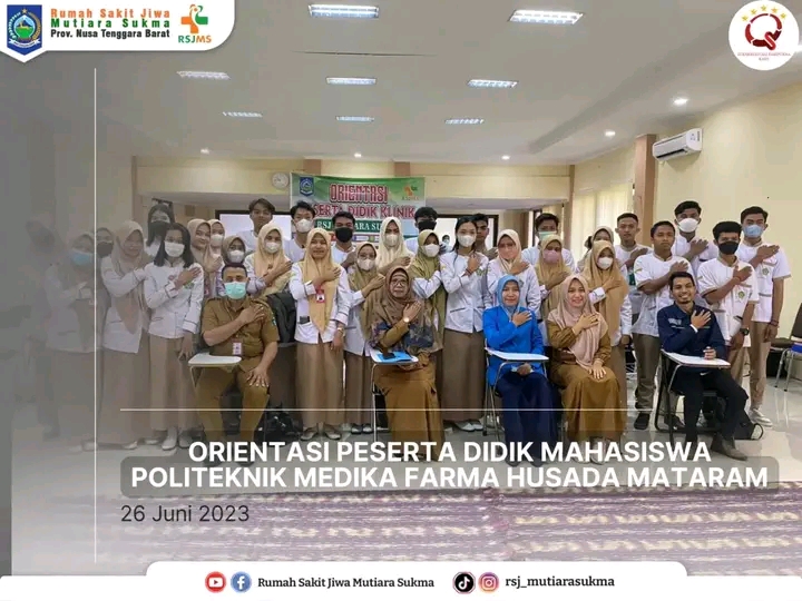 ORIENTASI PESERTA DIDIK MAHASISWA POLITEKNIK MEDIKA FARMA HUSADA  MATARAM
